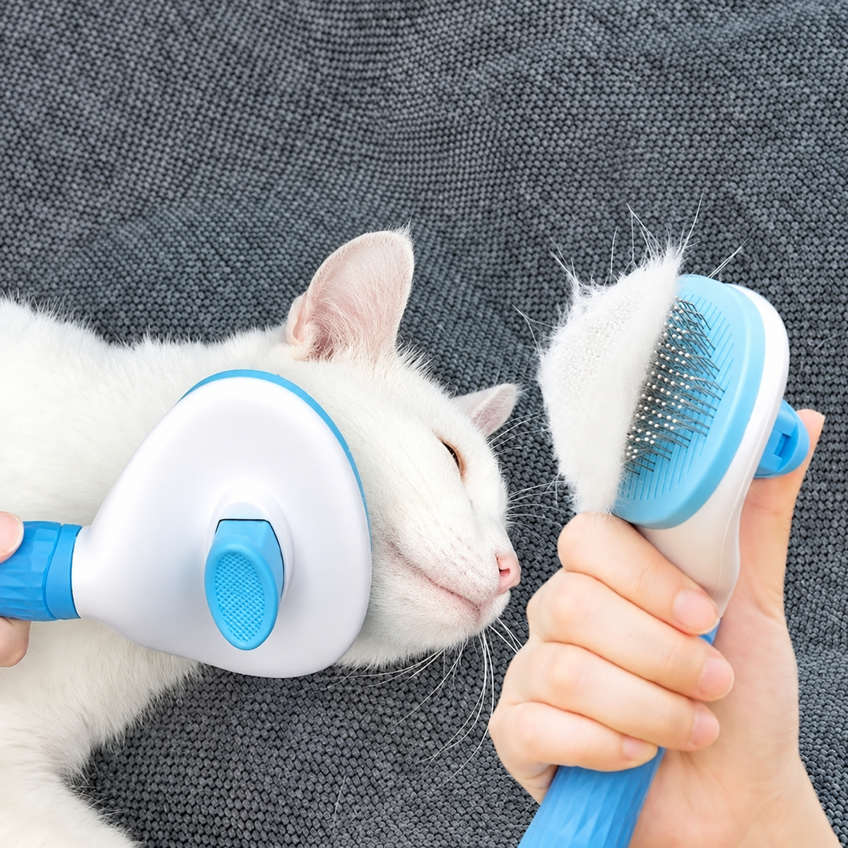Pente Removedor de Pelos para Gatos e Cães